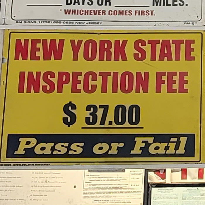 Icon New York State Inspection